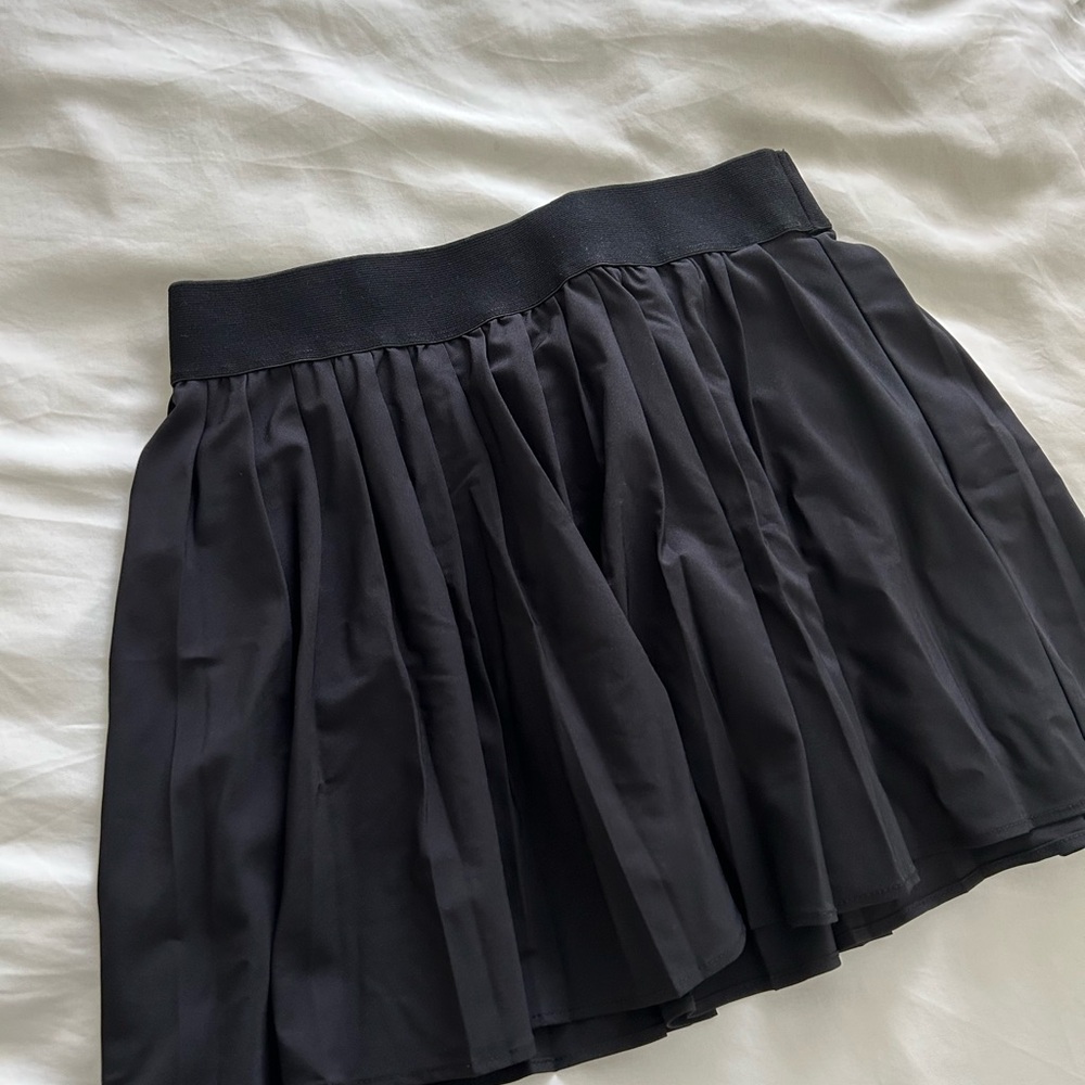 Garage Black A-Line Skirt